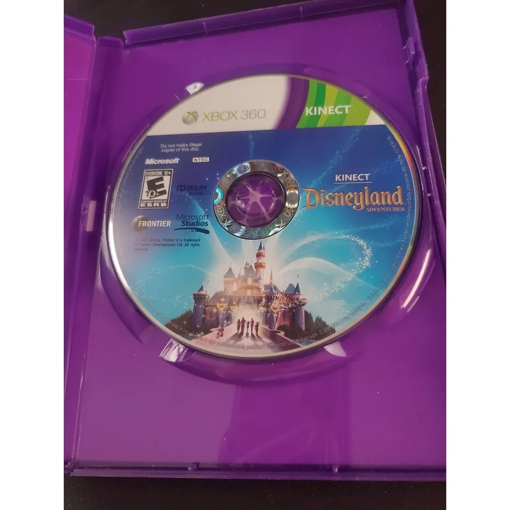 Kinect Disneyland Adventures (Microsoft Xbox 360) Complete Tested